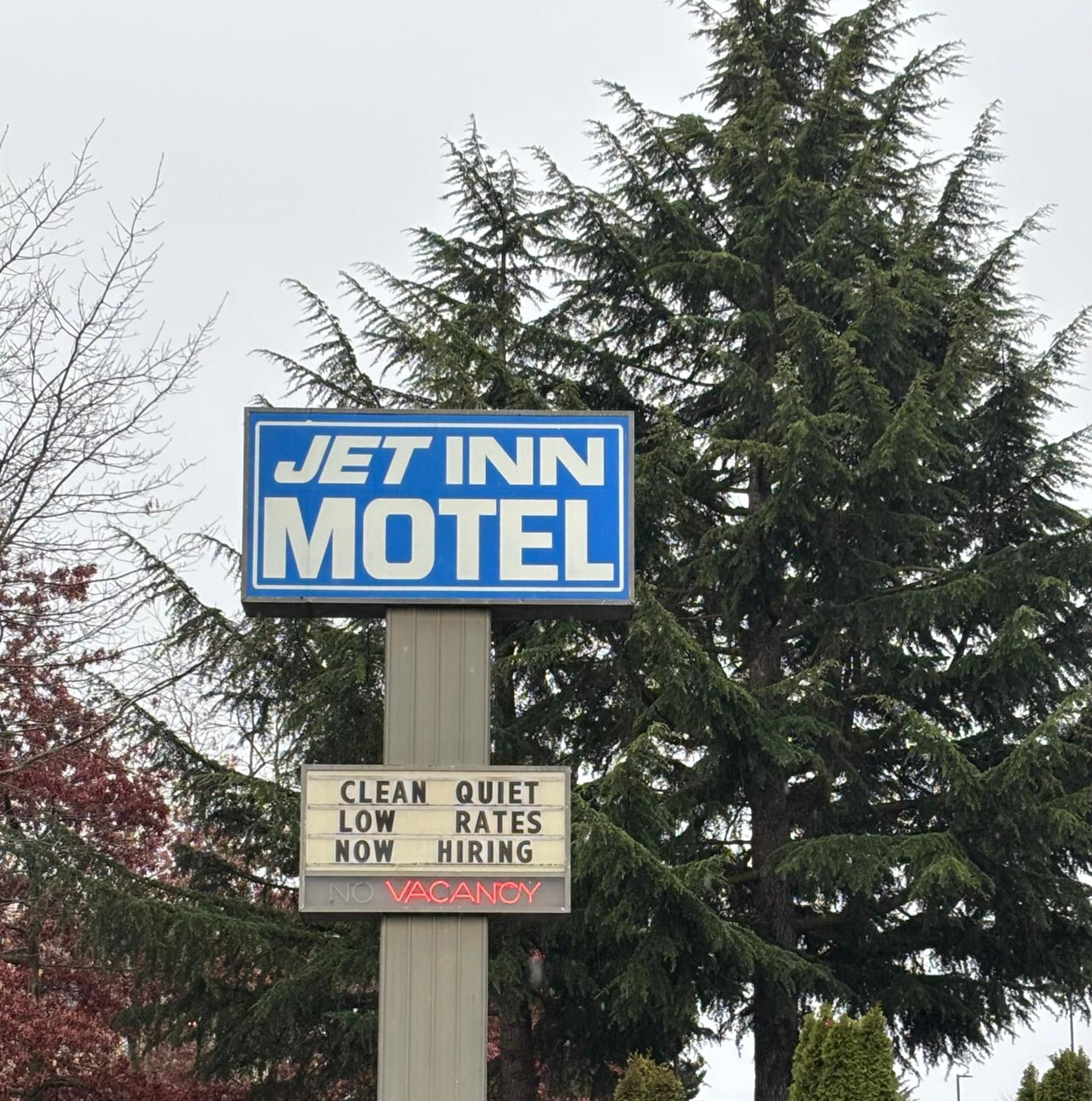 Jet Inn Motel-Seatac, シアトル（ワシントン州） エクステリア 写真